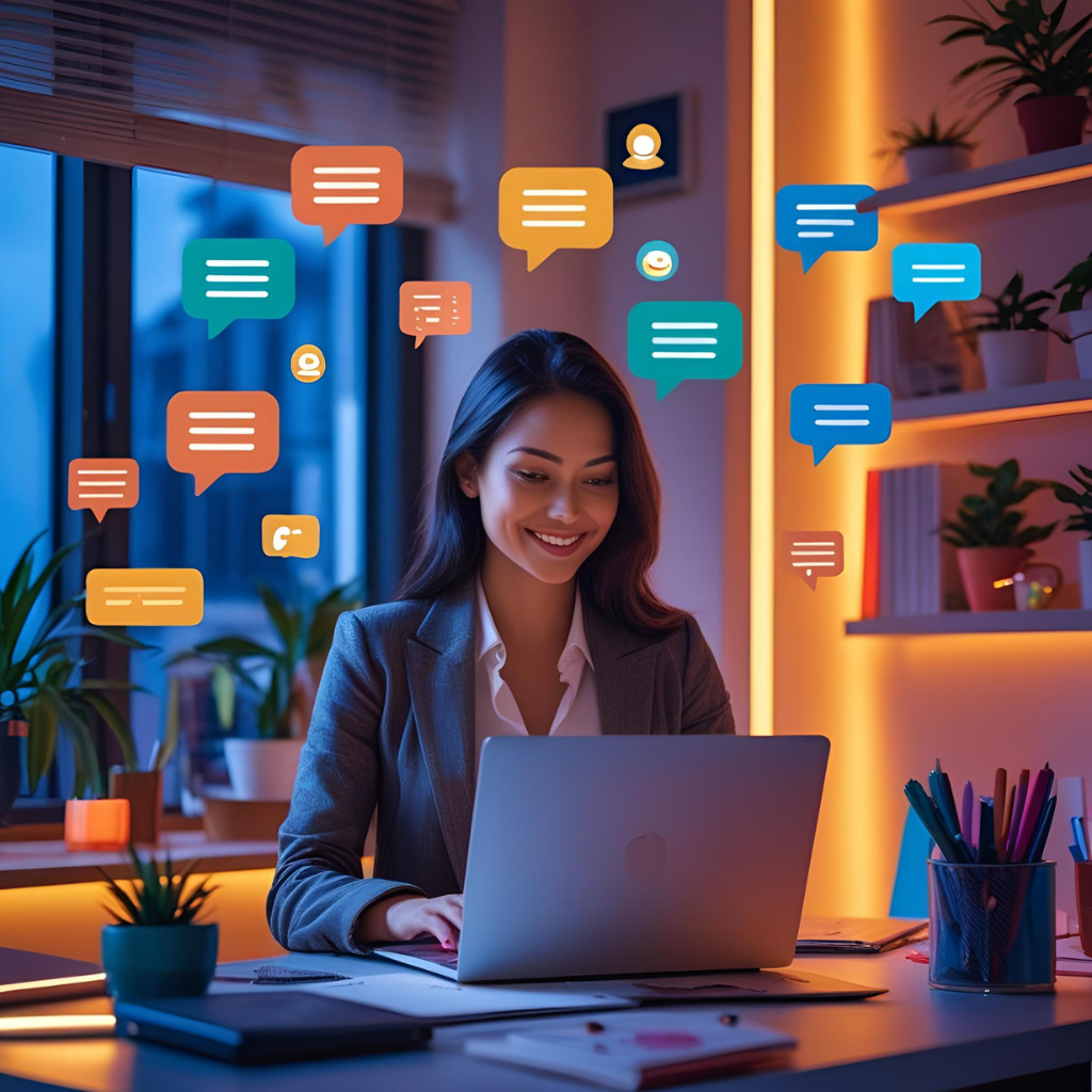 Business meeting with happy client signing contract