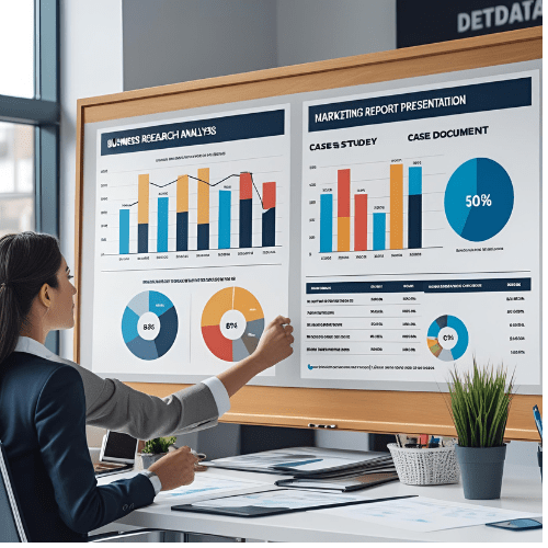 Workshop session at a digital marketing agency, where the digital marketing agency trains staff in advanced tools.